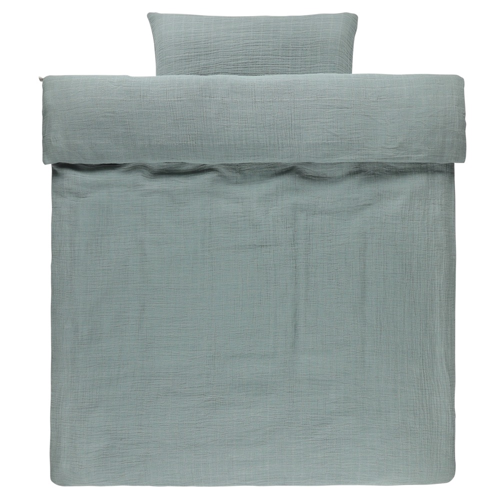 Cot duvet cover - Bliss Petrol